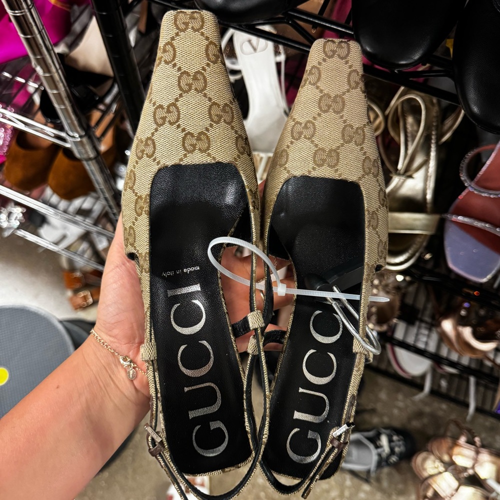 WOMEN'S GG SLINGBACK PUMP